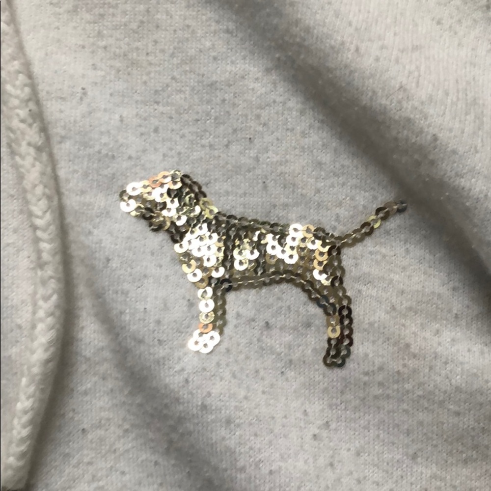 *SOLD* Victoria’s Secret PINK bling full-zip hoodie - Picture 6 of 7